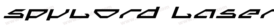 Spylord Laser字体转换